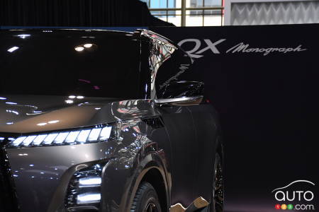The Infiniti QX Monograph was unveiled at the Toronto auto show