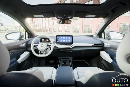 Interior design of 2023 Volkswagen 4.ID