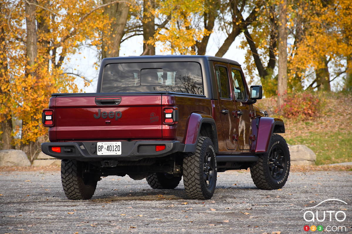 Jeep Gladiator Willys - Vue arriere