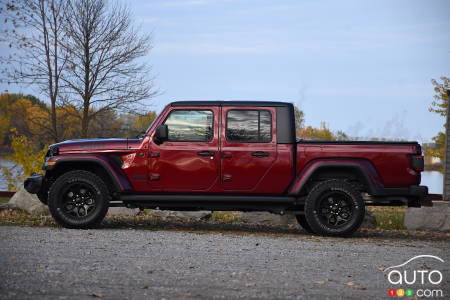 2022 Jeep Gladiator Willys - Profile