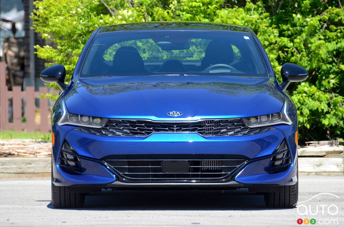 Kia K5 GT 2021, avant