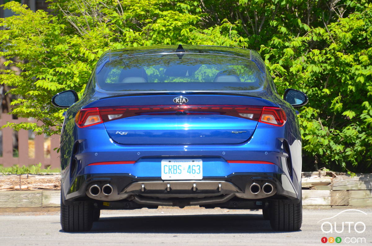 Kia K5 GT 2021, arrière