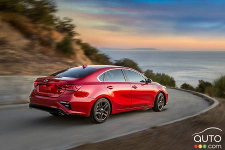 2023 Kia Forte - Three-quarters rear