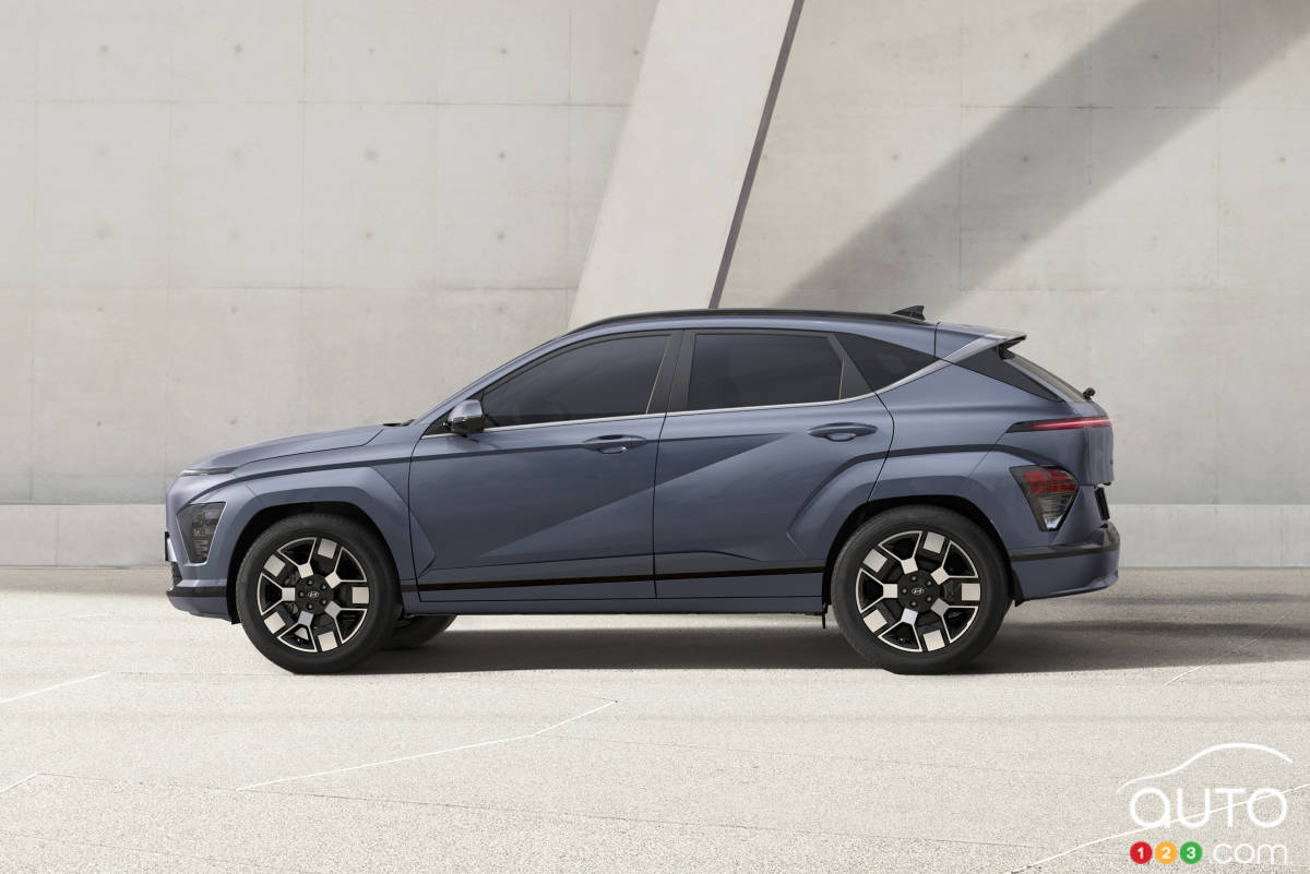 Hyundai Kona électrique 2024 - Profil