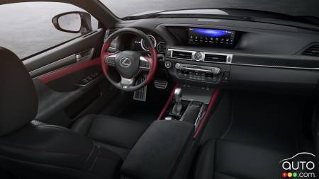 2020 Lexus GS Black Line, interior