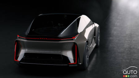 Lexus LF-ZC concept, rear