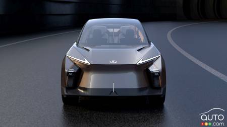 Prototype Lexus LF-ZL, avant