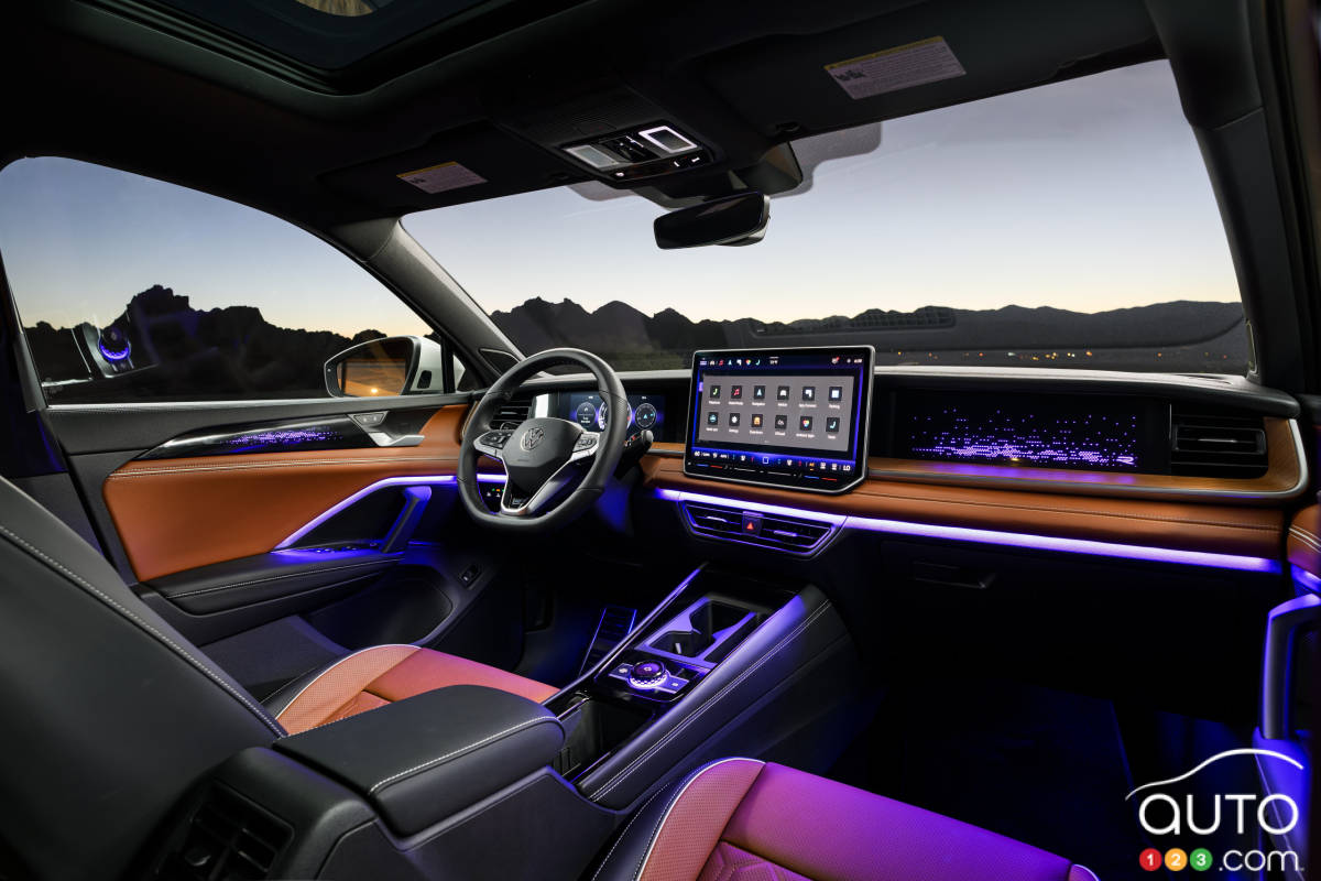 Volkswagen Tiguan 2025, intérieur