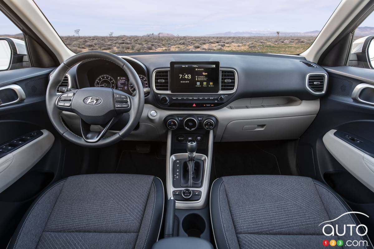 Hyundai Venue, intérieur