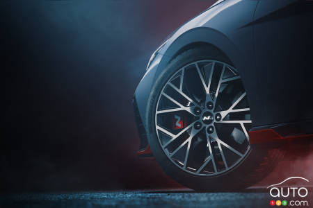 2022 Hyundai Elantra N, wheel