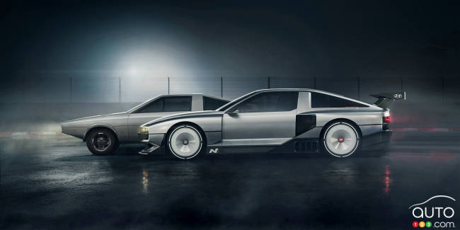 Hyundai's two Rolling Lab all-electric performance N concepts, profile