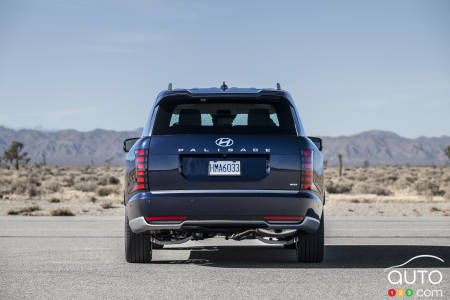2026 Hyundai Palisade Calligraphy, rear