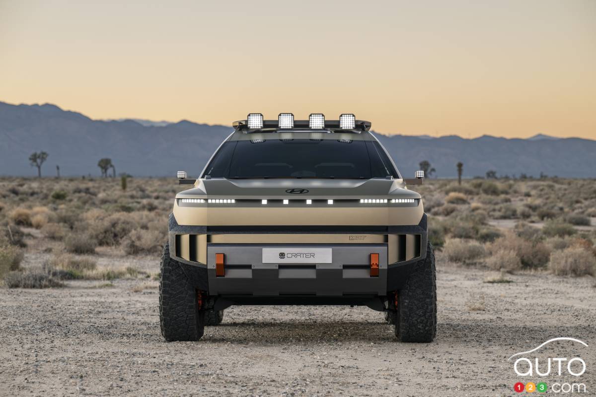 Le concept Crater de Hyundai, avant