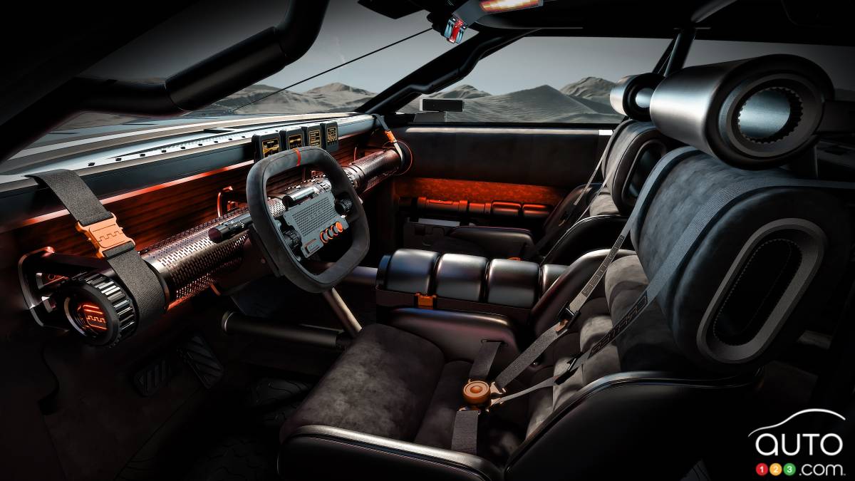 Le concept Crater de Hyundai, intérieur