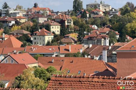 The roofs of Zagreb