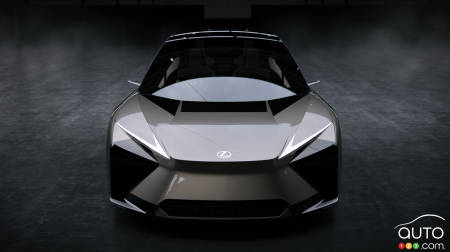 L'avant du concept Lexus LF-ZC