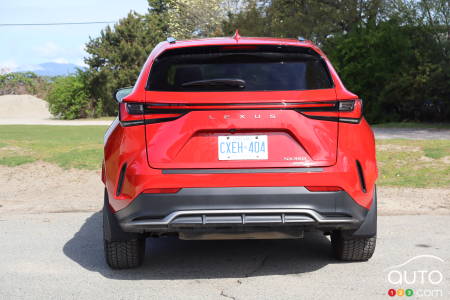 2023 Lexus NX 350 F Sport, rear