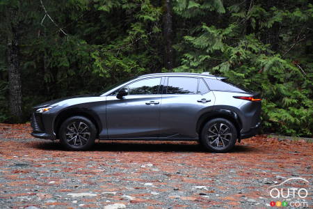 2026 Lexus RZ, in profile