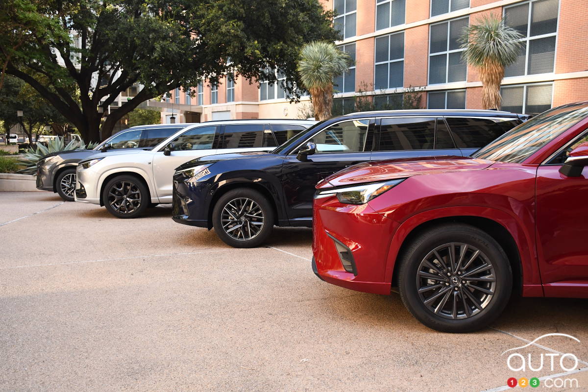 The all-new 2024 Lexus TX