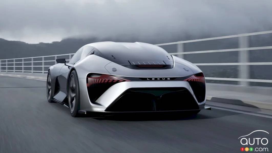 Le concept Lexus Electrified Sport  - Arrière