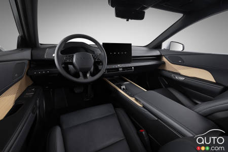 La Lexus ES 500e 2026, intérieur