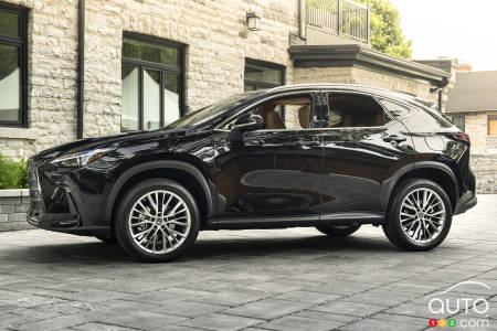2022 Lexus NX, profile