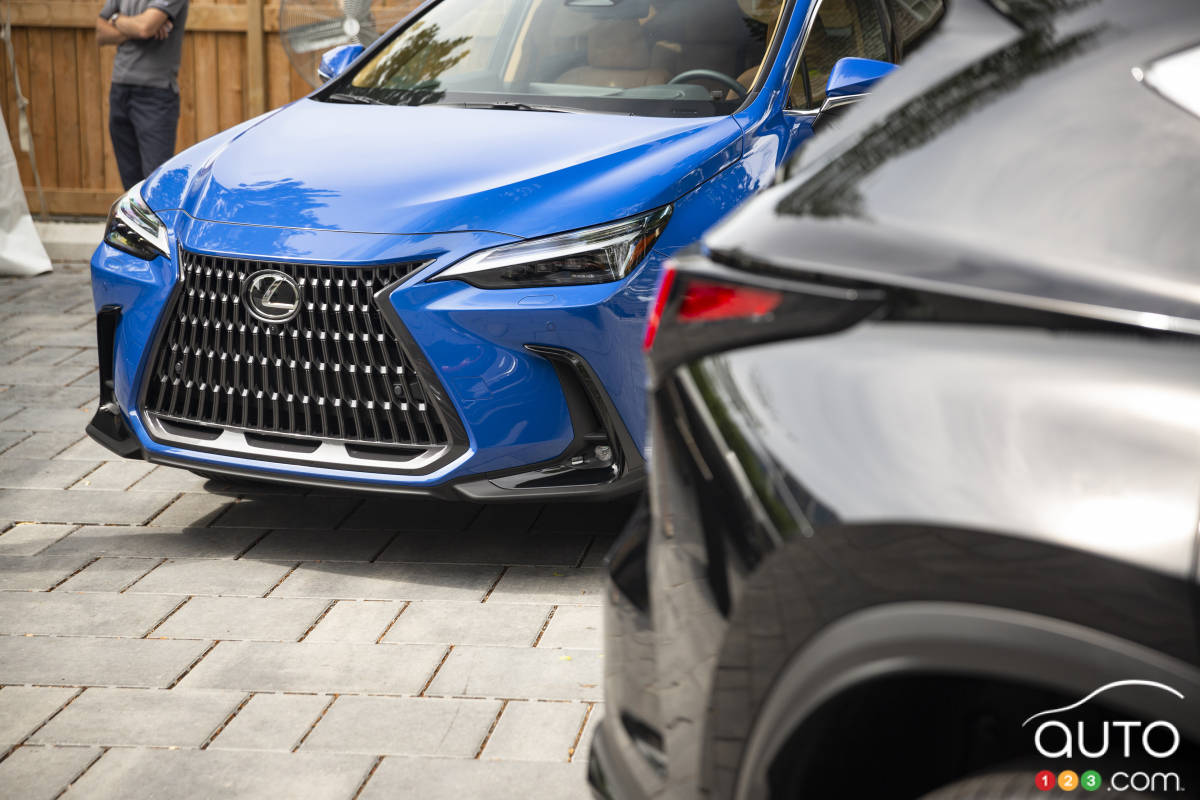 Lexus NX 2022, calandre