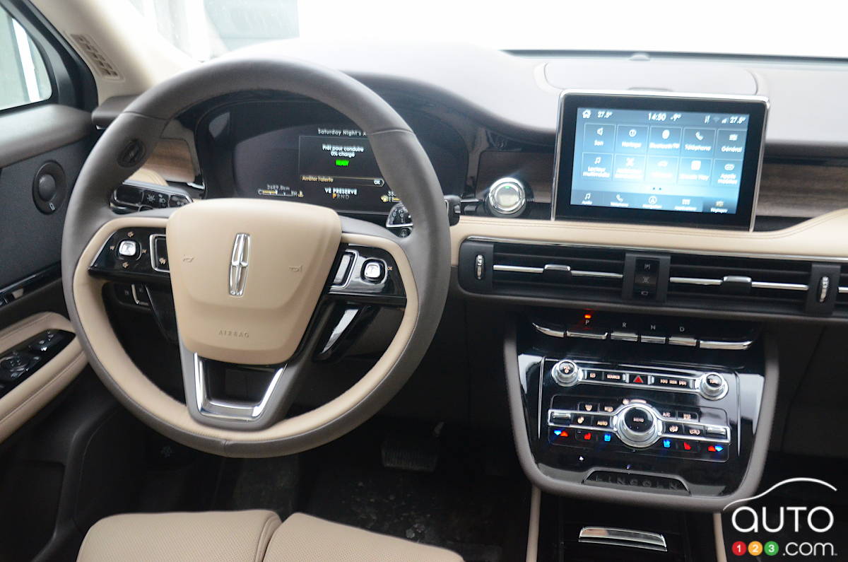 Lincoln Corsair PHEV, intérieur