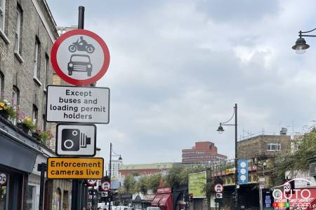 A zone in London designed for residents only