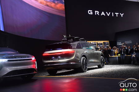 Unveiling of the 2025 Lucid Gravity