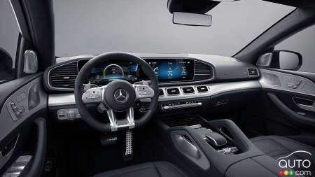 2022 Mercedes-Benz  GLE 450 Coupe,  interior (AMG version)