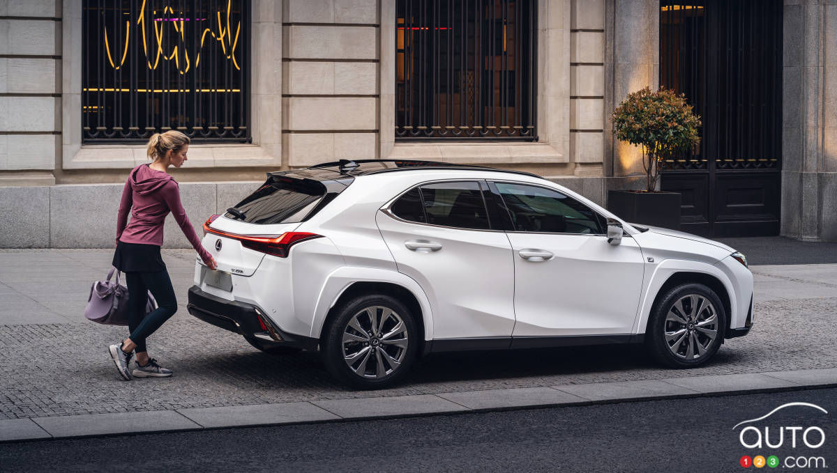 Lexus UX 250h 2023, profil