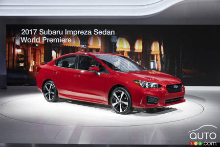 La nouvelle berline Subaru Impreza