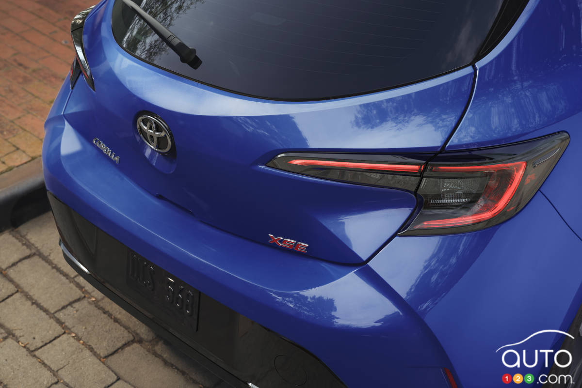 Toyota Corolla Hatchback 2023, hayon