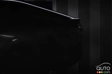 Lexus electric SUV concept, profile, rear
