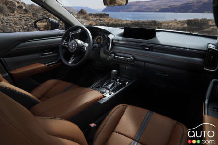 Interior of 2024 Mazda CX-50