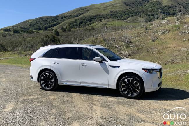 2024 Mazda CX-90 PHEV, in profile
