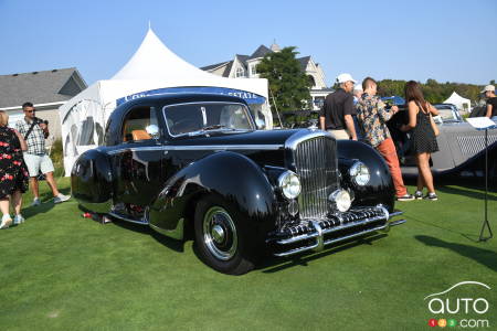 La grande gagnante du Concours en 2024, une Bentley MKVI Figoni et Falaschi 1947