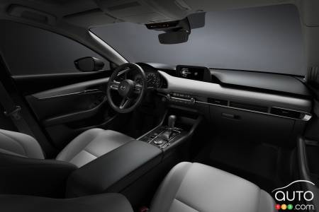 Interior of Mazda Mazda3