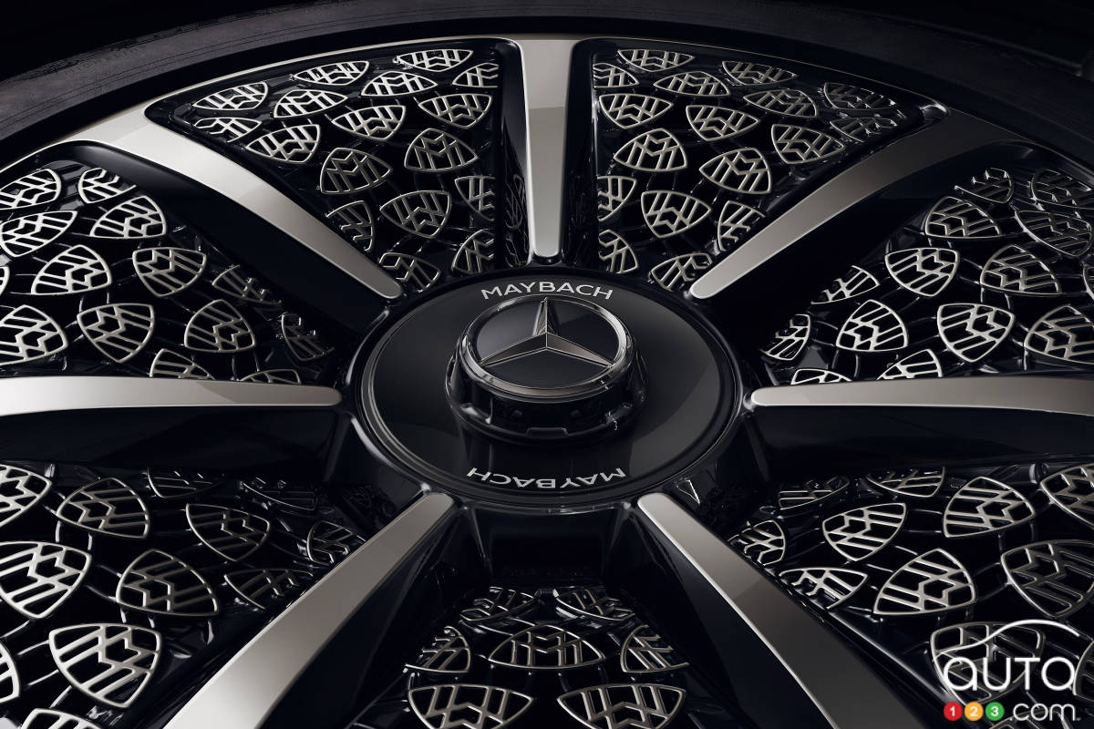 Mercedes Maybach Night Series, roue