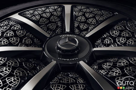 Mercedes Maybach Night Series, wheel design