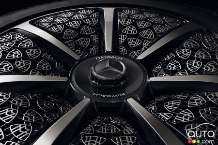 Mercedes Maybach Night Series, roue