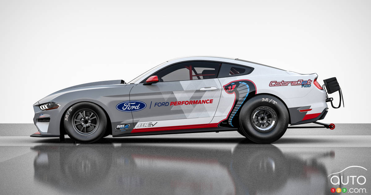 Ford Presents A 1400 Hp Electric Mustang Car News Auto123