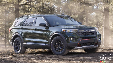2021 Ford Explorer Timberline, profile