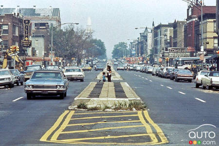 4th Avenue, at 55th Street, in 1971