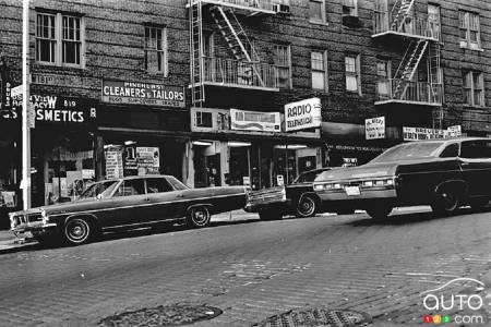 181e rue, à la hauteur de l’avenue Pinehurst, en 1969
