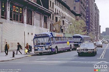 The intersection of 79th Street and Broadway, 1972
