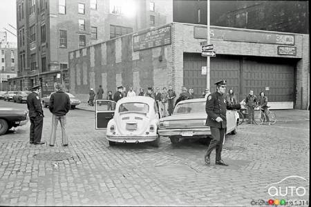 Intersection of Washington Street and 10th Street, 1971
