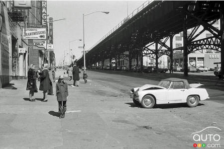 Intersection of 131st Street and Broadway, 1972