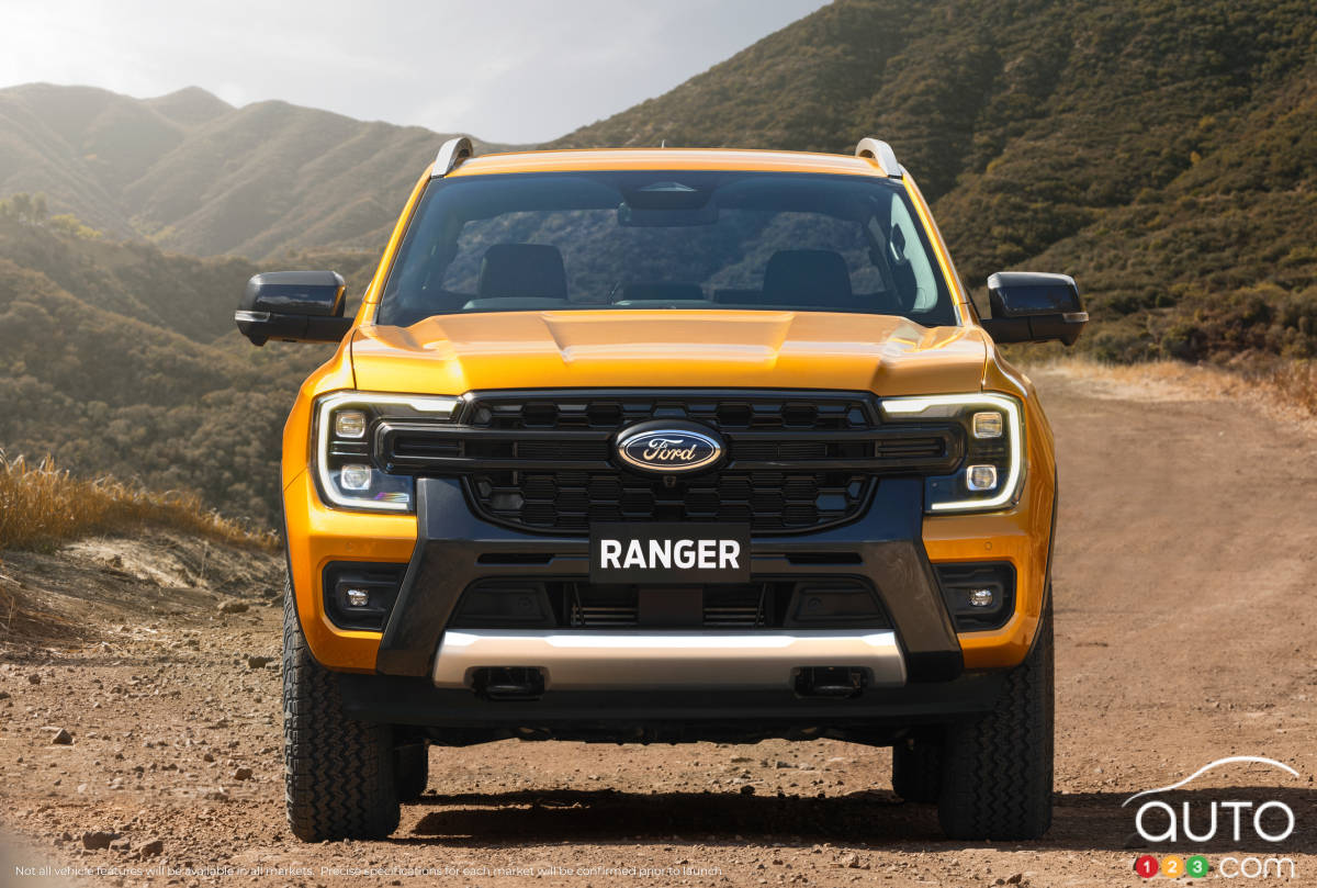 Ford Ranger Wildtrak 2023, avant